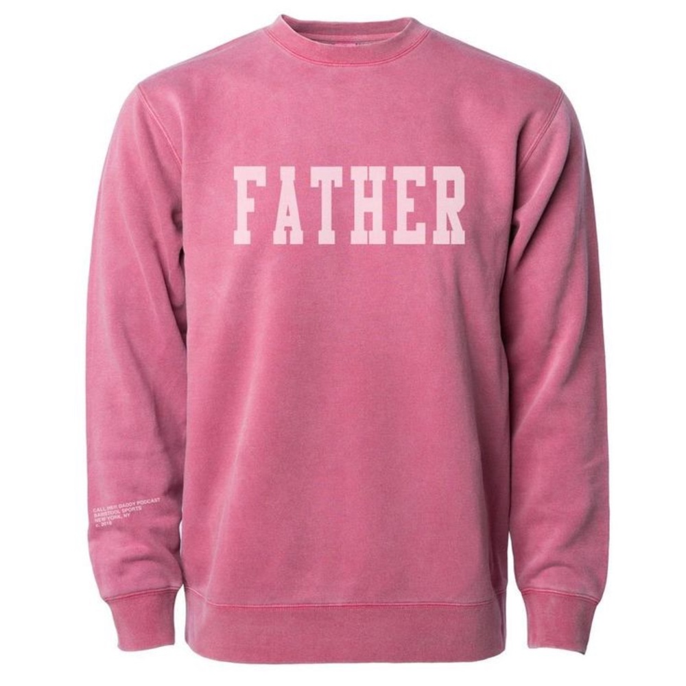 Call Her Daddy “FATHER” Crewneck Sweater